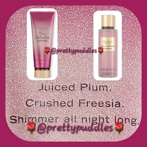 💎 2pc Victoria's Secret Pure Seduction Shimmer Mist & Lotion Set 💎